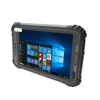 Tablette PC industrielle Windows 10 de 8 pouces avec UHF NFC 2D Scan Back POGO Pin Écran tactile 4G GPS Intel Nouvelle génération en stock