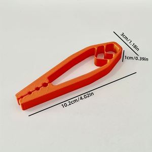 Portable Nail Fixer Tool Woodworking Nail Fixer <b>Plastic</b> <b>Sliding</b> Joint Pliers Protect Fingers for Maintenance and Woodworking - Product Image 4