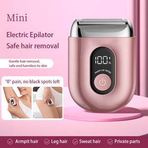 Nouveau Rasoir Corporel Portable Étanche Indolore pour Femmes et Hommes, Tondeuse Corporelle Électrique Rechargeable pour l'Épilation - Product Image 2