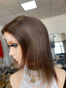 Perruques médicales de pleine dentelle d'unité centrale de cheveux humains de cheveux européens confortables rentables pour l'alopécie de perte de cheveux - Product Image 4