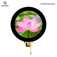 QTSS 4,0 Zoll IPS TFT LCD Display Modul 720*720 NV3052C SPI RGB Hochauflösender Touchscreen LED-Hintergrundbeleuchtung 300cd/m Helligkeit