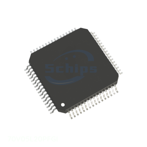 ชิ้นส่วนวงจรอิเล็กทรอนิกส์ หน่วยความจำ 64 LQFP 70V05L20PFGI มีสินค้าในสต็อก - Product Image 1