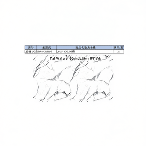 Adesivo da parete LK-27 60cmx2.8m con motivo marmo per decorazione domestica - Product Image 1