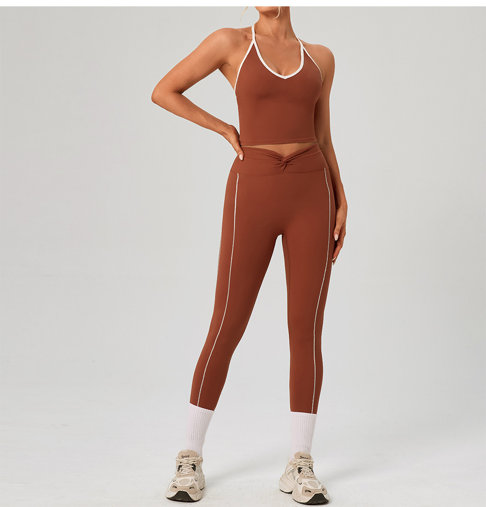 Women Sexy Deep V Neckline Yoga Running Backless Top High Support Four-Way Stretch Outdoor Athletic Pilate Gym Training Vest
