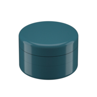 Vente chaude Moderne 3 Pièces En Aluminium Brillant Coupe En Céramique Herb Grinder Manuel Fumer Dispositif