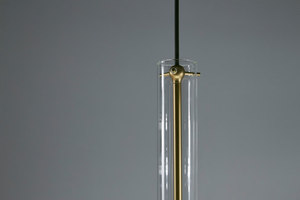 Lustre suspendu d'intérieur de forme allongée en gros, élégant luminaire suspendu en forme de lanterne, blanc chaud, économie d'énergie, fer et <span class=keywords><strong>verre</strong></span> pour la maison - Product Image 5