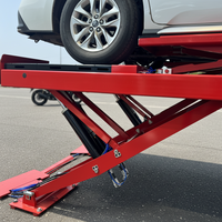 Elevador de Tijera Hidráulico de 11 Cilindros con Modo Eléctrico de Elevación Completa 6.0t BAIWO K-588 para Alineación de Coches/Ruedas, Uso en Garajes en el Suelo