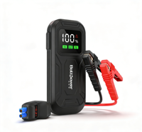 Grand écran LCD personnalisé 12V, 8000mAh, 800A courant de pointe, chargeur de batterie de voiture, banque d'alimentation, démarreur de saut