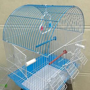 Großer Vogelkäfig C405 Solid Pattern Kunststoff Vogelkäfig Knopf verschluss Direkter Hersteller für Papageien Staren Thrushes Love birds - Product Image 2