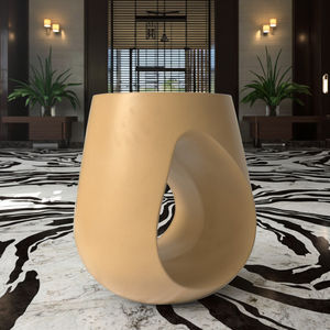 Vietnam OEM decorativo moderno muebles de exterior jardín fuerte Simple cemento mesa de centro de hormigón taburete de mesa auxiliar - Product Image 1