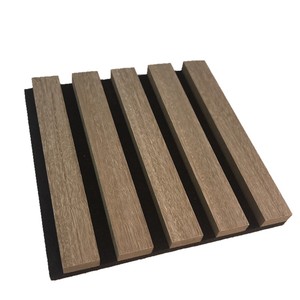 Melamina strisce <span class=keywords><strong>di</strong></span> <span class=keywords><strong>legno</strong></span> <span class=keywords><strong>di</strong></span> <span class=keywords><strong>legno</strong></span> oro <span class=keywords><strong>con</strong></span> pannello acustico due rivestimento <span class=keywords><strong>di</strong></span> colore - Product Image 4