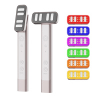 Appareil de beauté pour le visage et le cou en acier inoxydable 316L, fournisseur d'usine OEM ODM, double brevet, anti-rides, raffermissant pour les yeux, masseur pour les soins de la peau