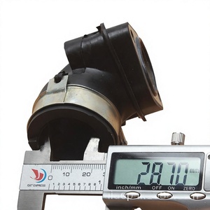 Collecteur d'admission de carburateur pour Yamaha GY6 50 125, pince en caoutchouc pour réparation de moteur de Scooter, pièce de rechange - Product Image 3