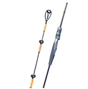 NH 2022 New Technology 1.6m High Carbon Titanic Top Spinning fishing rod for Squid and Octpus