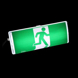 8W 3 ore IP65 Indoor impermeabile automatico di emergenza LED paratia luce con uomo in esecuzione e freccia - Product Image 5