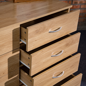 Nuovissimo grande armadio in legno 8 cassetti in legno Cajonera Cassettiera cassetta fotocamera Da Letto - Product Image 4
