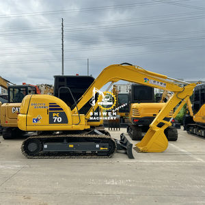 Mini excavatrice KOMATSU d'occasion à bas prix PC70-8 en stock Mini excavadora d'occasion avec composants de noyau de roulement de pompe Shanghai - Product Image 1