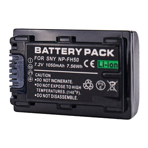 Batterie pour appareil photo Batterie NP-FH50 pour Sony <span class=keywords><strong>CyberShot</strong></span> DSC-HX1 DSC-HX100V DSC-HX200V HDR-TG5V 7.2V 1050mAh 7.56WH - Product Image 2