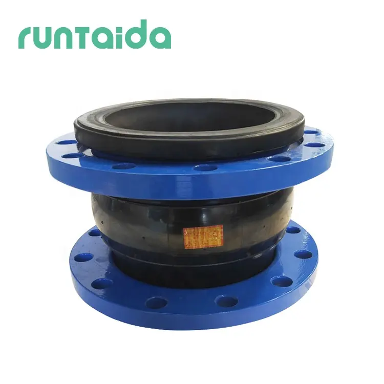 Anti-vibration single sphere ansi 150LB flange flexible neoprene EPDM rubber expansion joint