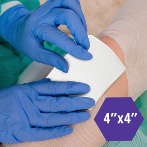 Bandages <span class=keywords><strong>de</strong></span> <span class=keywords><strong>gaze</strong></span> blanche premium désinfectante certifiée CE, extensibles et respirants, 3 x 4,1 yards, pour envelopper les plaies - Product Image 5