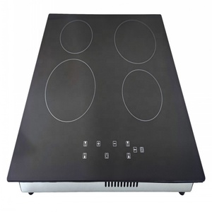 Table de cuisson électrique encastrable à 4 brûleurs, plaque de cuisson à induction encastrable - Product Image 3