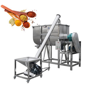 Mezcladora Industrial <span class=keywords><strong>de</strong></span> Doble Tornillo <span class=keywords><strong>de</strong></span> Acero Inoxidable <span class=keywords><strong>de</strong></span> 500L 1000L para Especias, Harina, Café <span class=keywords><strong>en</strong></span> Polvo y Azúcar <span class=keywords><strong>en</strong></span> Polvo - Product Image 1