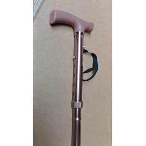 Aluminum Alloy Walking Stick Height Adjustable Lightweight Durable Outdoor Hiking Aid - Product Image 2
