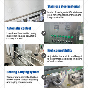 Máquina Esterilizadora Automática ORME para Latas, Botellas <span class=keywords><strong>de</strong></span> Vidrio y Envases <span class=keywords><strong>de</strong></span> PET, con Función <span class=keywords><strong>de</strong></span> Lavado y Secado - Product Image 4