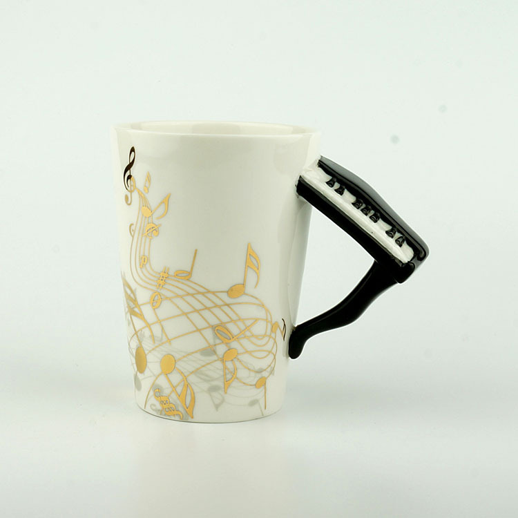 piano creative water cup