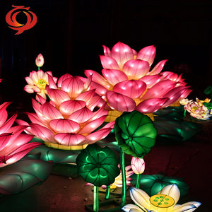 โคมไฟผ้าไหมเทศกาลซิกแซกสวนสนุกจีนในร่มของตกแต่งงานปาร์ตี้สำหรับเทศกาลดิวาลีรอมฎอน - Product Image 5