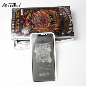 Protector <span class=keywords><strong>de</strong></span> pantalla <span class=keywords><strong>de</strong></span> privacidad para iPhone 11 Pro Max Xs MAX <span class=keywords><strong>cobertura</strong></span> completa real 28 ° funda <span class=keywords><strong>de</strong></span> vidrio templado antiespí - Product Image 2