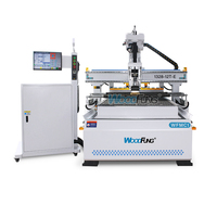 Machine de routeur CNC industrielle avec changeur d'outils automatique et système de contrôle LNC