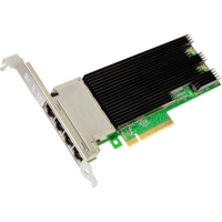 Tarjeta de Red PCIe 3.0 X8 con Interfaz de 4 Puertos RJ45, Chip XL710, Componentes de Computadora 10GBASE-T X710-T4
