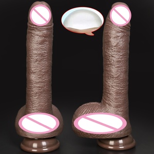 Jouet sexuel souple pour femmes, Dildo en forme de faux pénis avec picots, ventouse, jouet de masturbation LM-A204-3 - Product Image 5