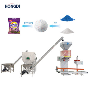 Línea de producción automática para mezclar y envasar detergente en polvo y polvo blanqueador para acero inoxidable, precio de fábrica - Product Image 2