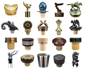 Tapón de vino en forma de T estilo pájaro de Metal <span class=keywords><strong>con</strong></span> logotipo personalizado tapón de sellado reutilizable tapones de botella <span class=keywords><strong>con</strong></span> tapas y cierres - Product Image 4