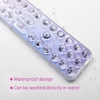 Tapis de souris transparent pour clavier numérique en TPU DIY pour PC, tapis de souris personnalisé, tapis de souris de jeu avec repose-poignet pour la maison et le bureau