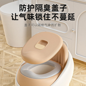 <b>Potty</b> <b>Training</b> Seat For Kids 3-6 Years Old PP Material With Soft Cushion And Backrest Support For Boys And Girls - Product Image 3