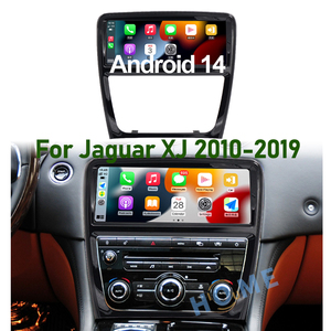 Carplay inalámbrico para <span class=keywords><strong>Jaguar</strong></span> XJ XJL 2010-2019 <span class=keywords><strong>Android</strong></span> 14 10,25 pulgadas 8 Core Chip coche Dvd Radio reproductor Multimedia navegación GPS - Product Image 2