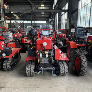 Mini Tractor Agrícola Multifuncional, Cultivador para Uso Agrícola, Tractor de Orugas con Rotocultivador Avanzado - Product Image 2