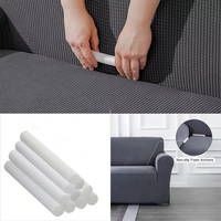 Bande de mousse cylindrique antidérapante pour le remplissage des joints de canapé, barre de fixation et bande de pression, pack d'accessoires avec housse en polyester