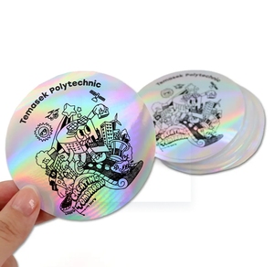 Water Proof Vinyl Logo Stickers for Packaging Label - Product Image 1