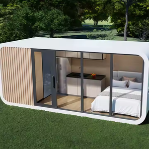 Capsule d'hôtel modulaire de luxe écologique pour auberge, appartement, aéroport - Product Image 1