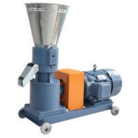 Machine à granulés d'aliments pour animaux de 150-200 kg/h, prix compétitif, petite machine pour usage domestique, moulin à granulés d'aliments pour animaux