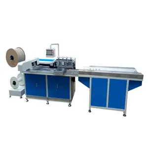 Heavy duty fully Automatic double wire twin wire paper notebook calender punching binding machine