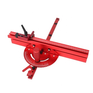 Gauge Fence With Track Stop Sawing Assembly Angle Ruler for Table Saw <b>Router</b> <b>Woodworking</b> Tools DIY Aluminum Material - Product Image 1