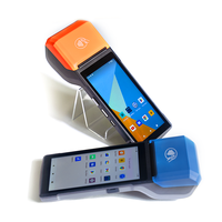 Terminal de paiement mobile Android tout-en-un pour supermarché, système de point de vente portable 4G avec imprimante, NFC, WIFI