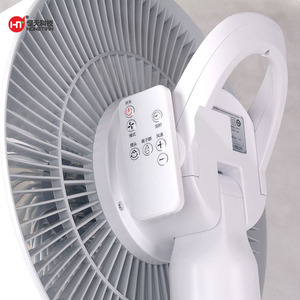 Honetian 10 Inch Dual Use Air Circulator <b>Fan</b> <b>With</b> <b>Remote</b> Control Oscillating Standing <b>Fan</b> For Home Use - Product Image 4