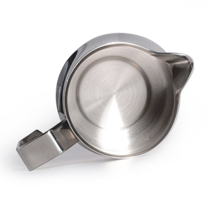 350ml 450ml 600ml Stainless Steel Coffee Milk Frothing Cup Frother Pitcher <strong>Jug</strong> With Handle