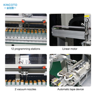Machine de programmation de rubans à 12 sites économique KA82-2500F, haute précision ±0,03 mm pour ligne d'assemblage SMT